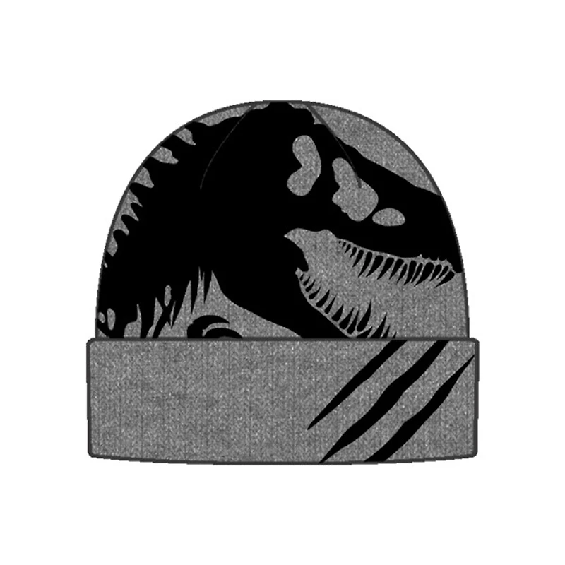 Jurassic Park Grey Beanie Adult 