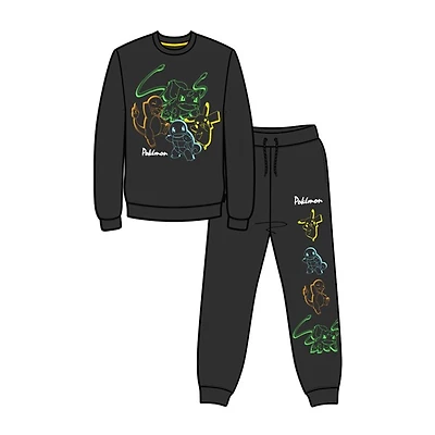 Ladies Starter Pokémon Outline Track Set -  XL 