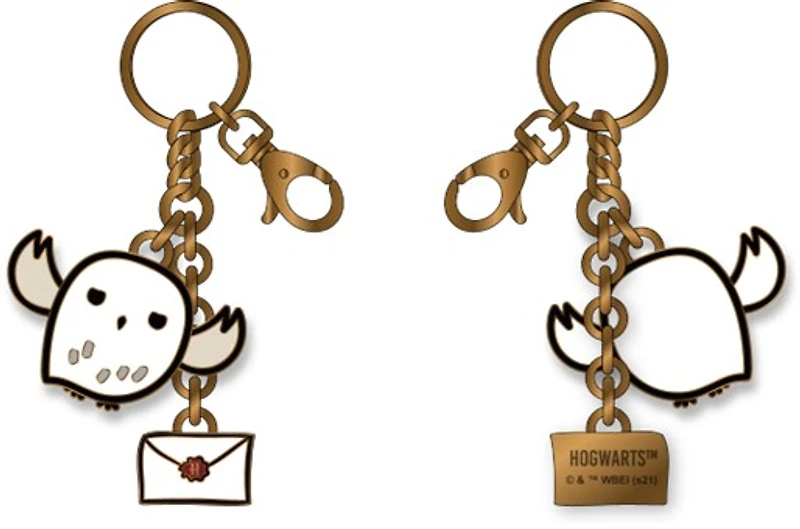Harry Potter Chibi Hedwig Keychain 