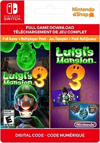 Luigi's Mansion 3 + Pack Multijoueur - Numérique