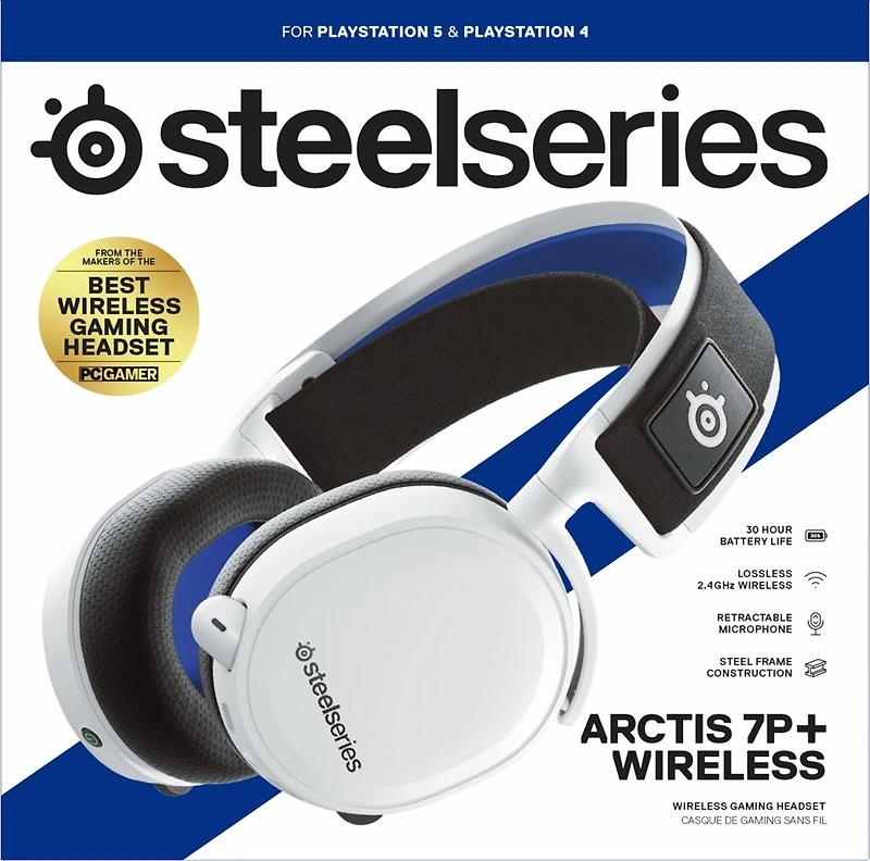 SteelSeries Arctis 7P+ Wireless Headset - PlayStation 
