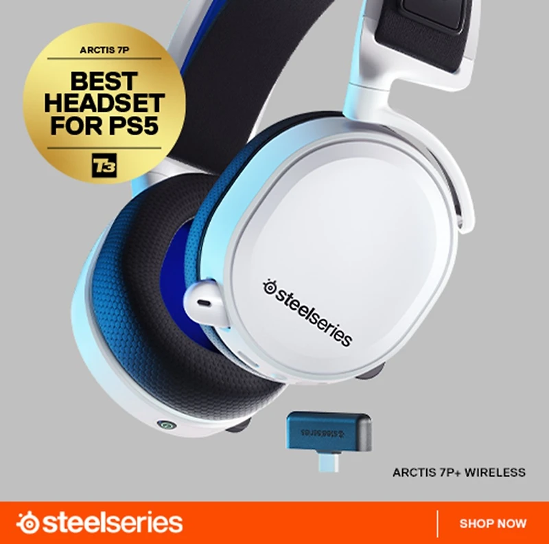 SteelSeries Arctis 7P+ Wireless Headset - PlayStation 