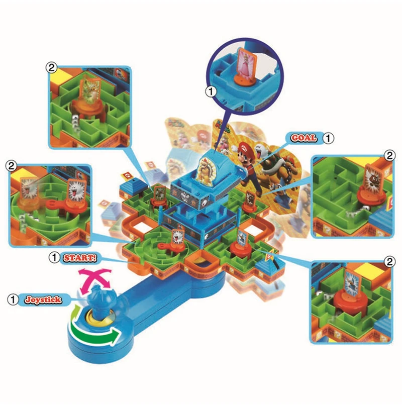 Super Mario Maze Game Deluxe