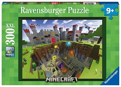 Minecraft Cutaway 300pc Puzzle