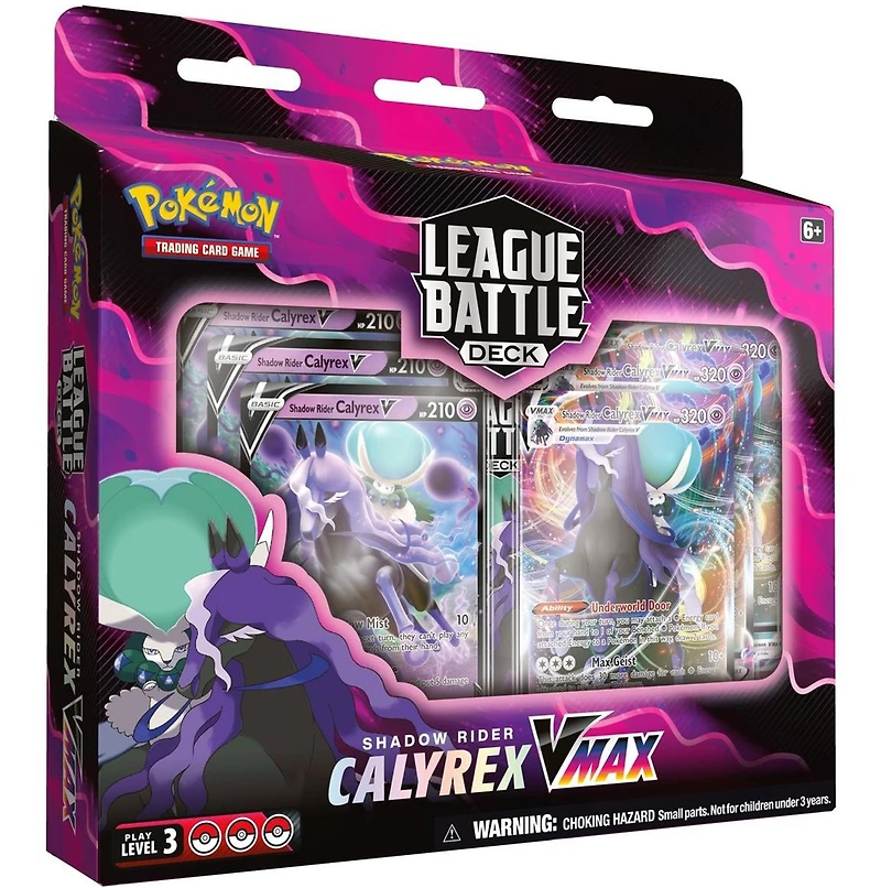 Pokémon Trading Card Game Calyrex VMAX League Battle Deck Assorted  – One Variation Chosen at Random