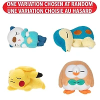 Pokémon 5” Sleeping Plush Assorted – One Variation Chosen at Random