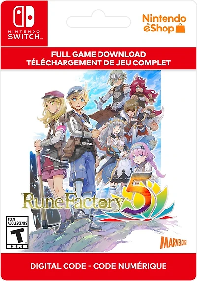 Rune Factory 5 - Digital