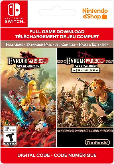 Hyrule Warriors Age Of Calamity + Expansion Pass - Digital
