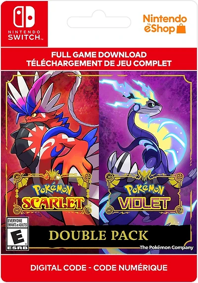 Pokémon Scarlet & Pokémon Violet Double Pack - Digital