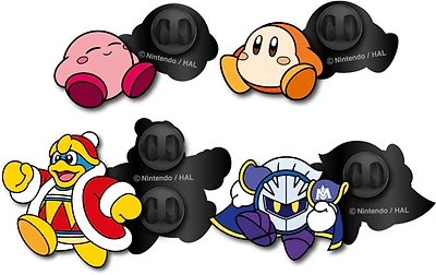 Kirby Characters Lapel Pin Set (4 Pack)