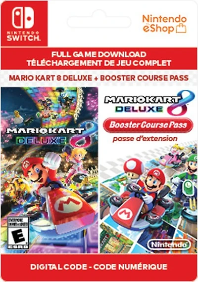 Mario Kart 8 Deluxe + Booster Pass - Digital