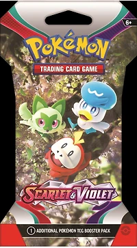 Pokémon Trading Card Game Scarlet & Violet Sleeved Booster – Une variation choisie au hasard