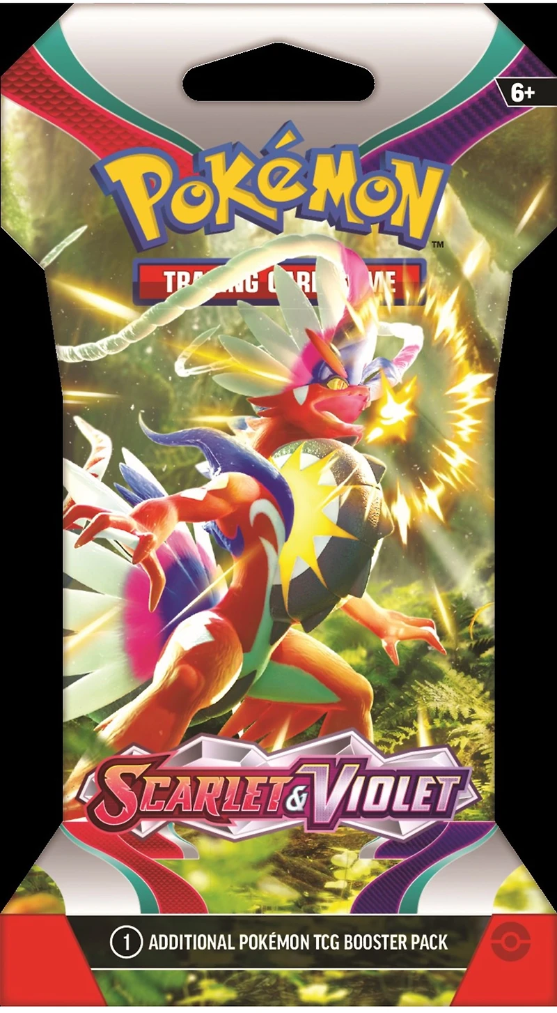 Pokémon Trading Card Game Scarlet & Violet Sleeved Booster – Une variation choisie au hasard