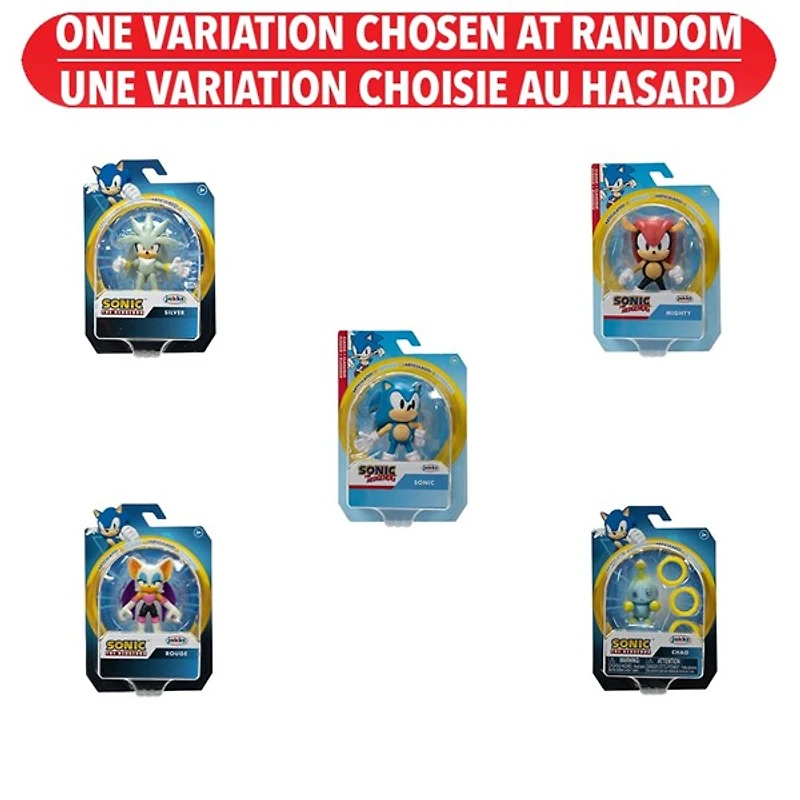Sonic 2.5 Inch Figures Wave – One Variation Chosen at Random