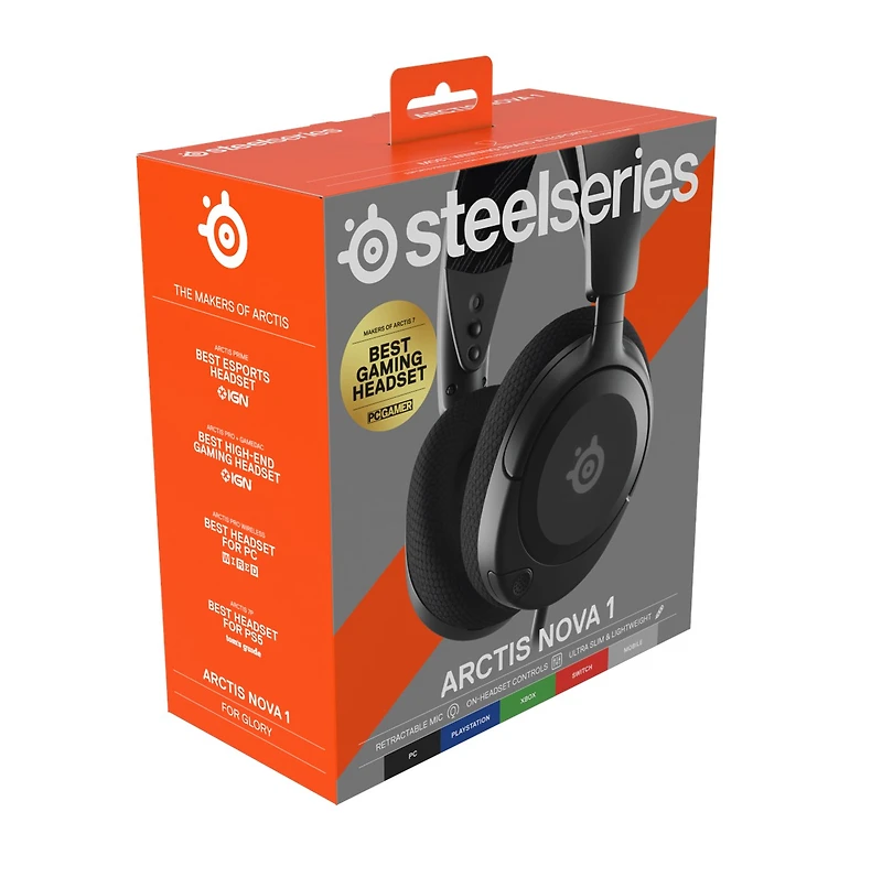 Steelseries Arctis Nova 1 Headset Black 