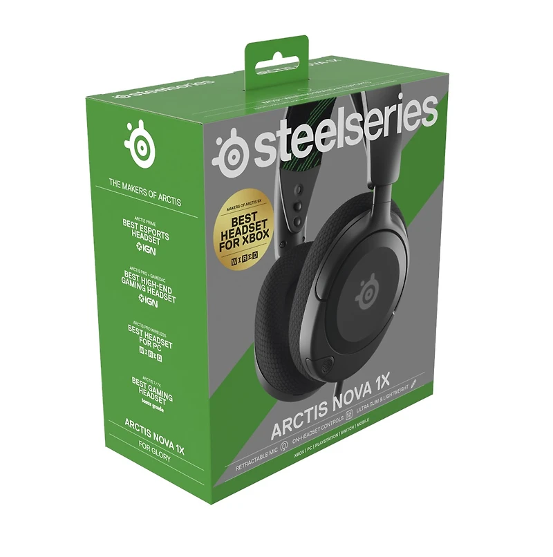 Steelseries Arctis Nova 1X Headset Noir 