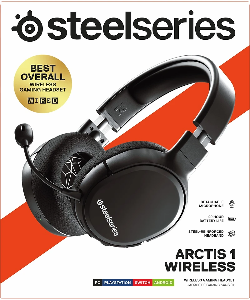 Steelseries Arctis 1 Wireless Headset Black