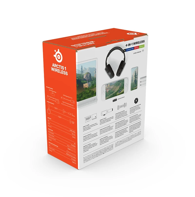 Steelseries Arctis 1 Wireless Headset Black