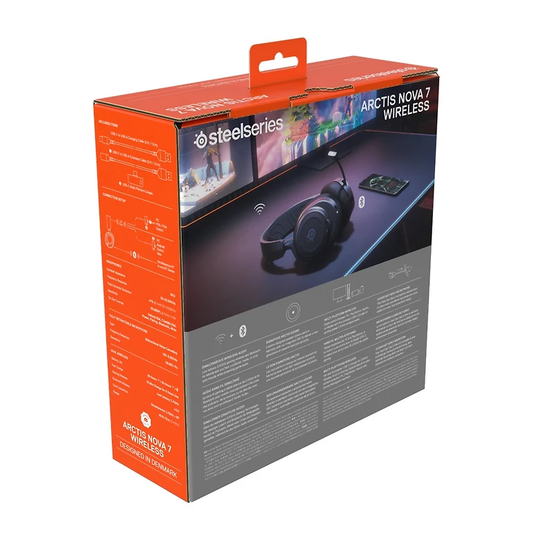 Steelseries Arctis Nova 7 Wireless Headset Black 