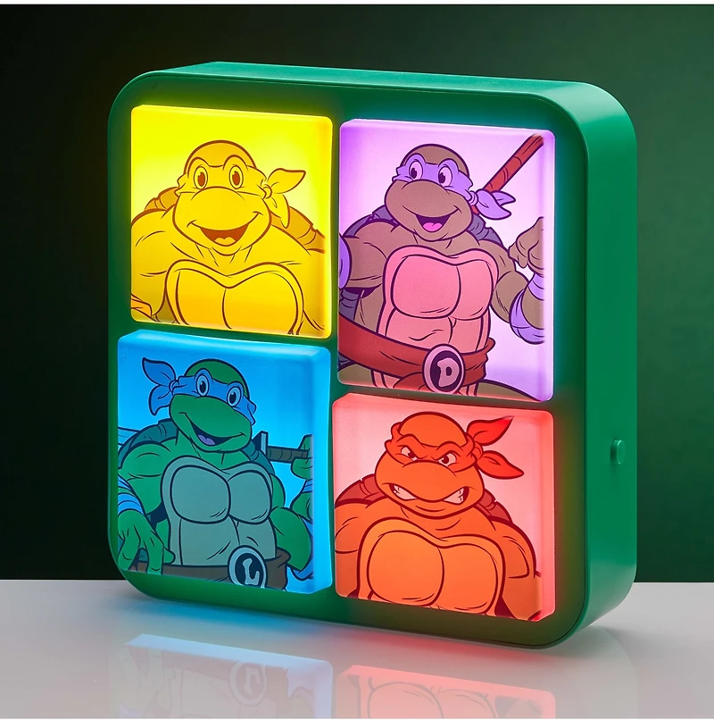 Teenage Mutant Ninja Turltes 3D Desk / Wall Light 