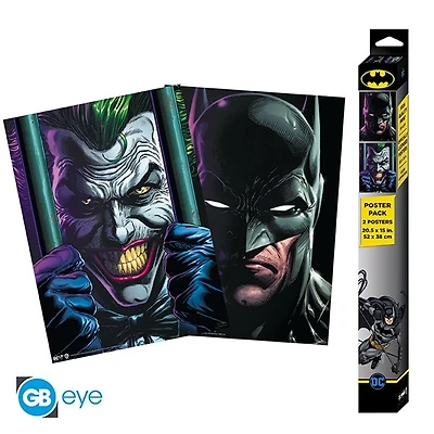 Batman & Joker Poster 2 Pack  15"x 20"