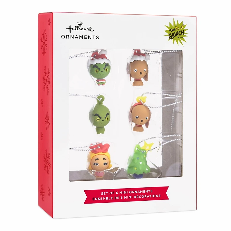 Grinch Ornament Set 