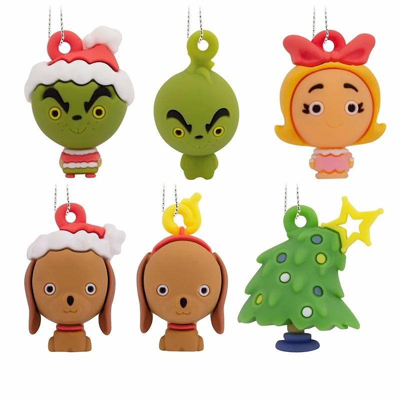 Grinch Ornament Set 