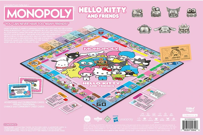 MONOPOLY®: Hello Kitty®and Friends
