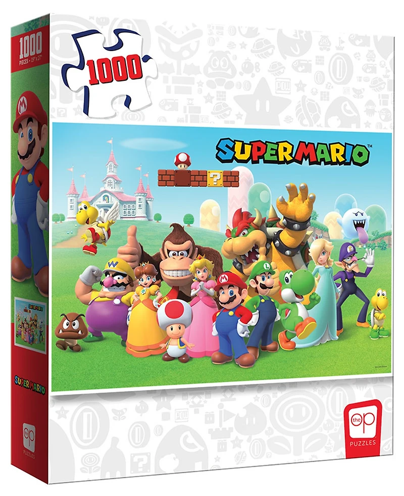 Super Mario™ "Mushroom Kingdom" 1000-Piece Puzzle