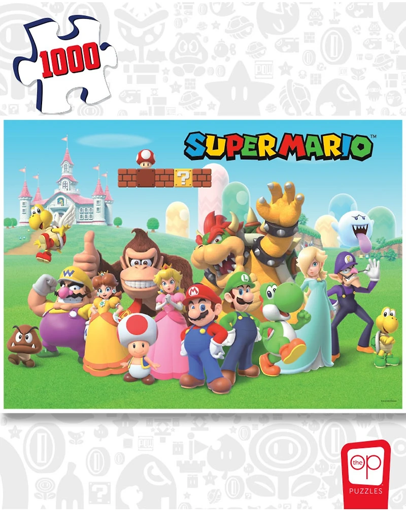 Super Mario™ "Mushroom Kingdom" 1000-Piece Puzzle