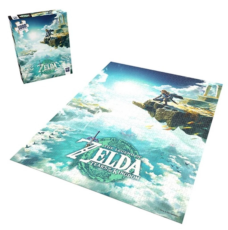 The Legend of Zelda Tears Of The Kingdom 1000 Piece Puzzle 