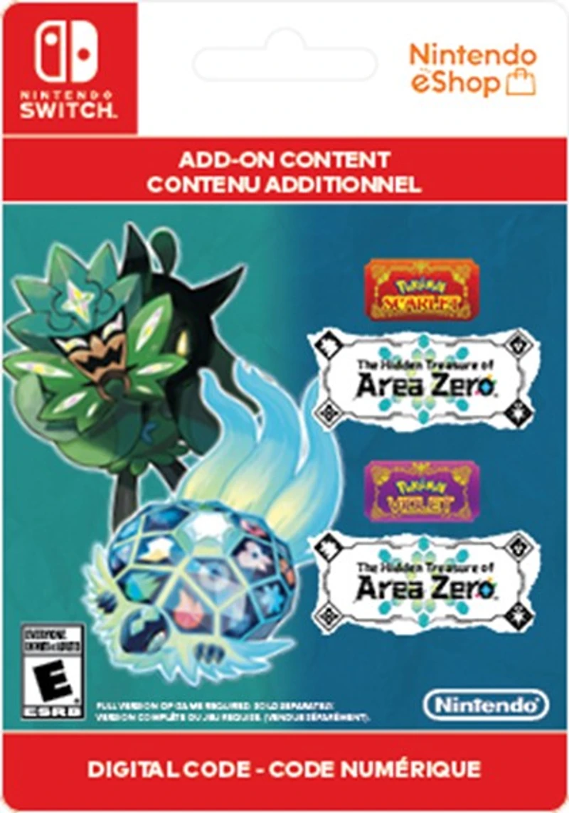 Pokémon™ Scarlet/Pokémon™ Violet Expansion Pass: The Hidden Treasure of Area Zero - Digital