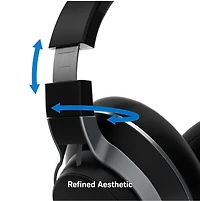 Turtle Beach Stealth Pro Multiplatform Wireless Noise-Cancelling Gaming Headset for PlayStation  (Black)