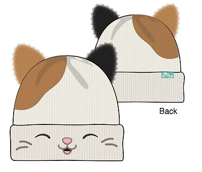Squishmallows - Cam Calico Cat 3D Beanie