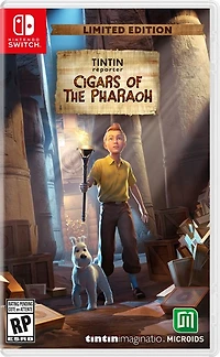 Tintin Reporter Cigars of The Pharaoh Limited Edition