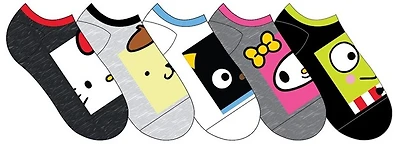 Sanrio Characters Ladies Ankle Socks 5 Pack 