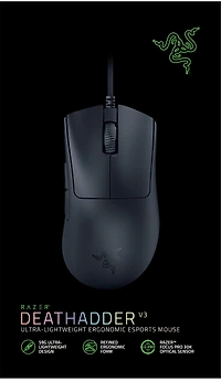 Razer Deathadder V3 Ergonomic Wired Gaming Mouse  