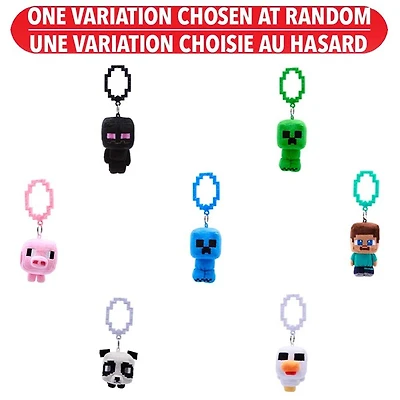 Minecraft Plush Backpack Clipon – One Variation Chosen at Random