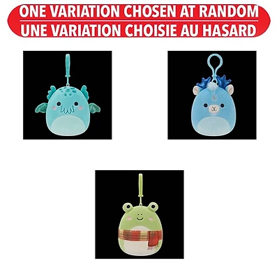 Squishmallow 3.5-Inch Clip Assorted – One Variation Chosen at Random