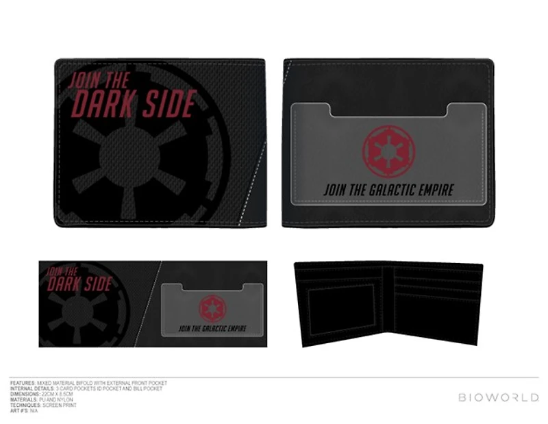 Star Wars Galactic Logo Wallet 