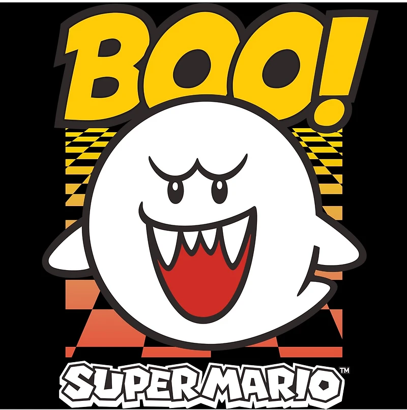 Super Mario Boo! Glow In the Dark Tee - M