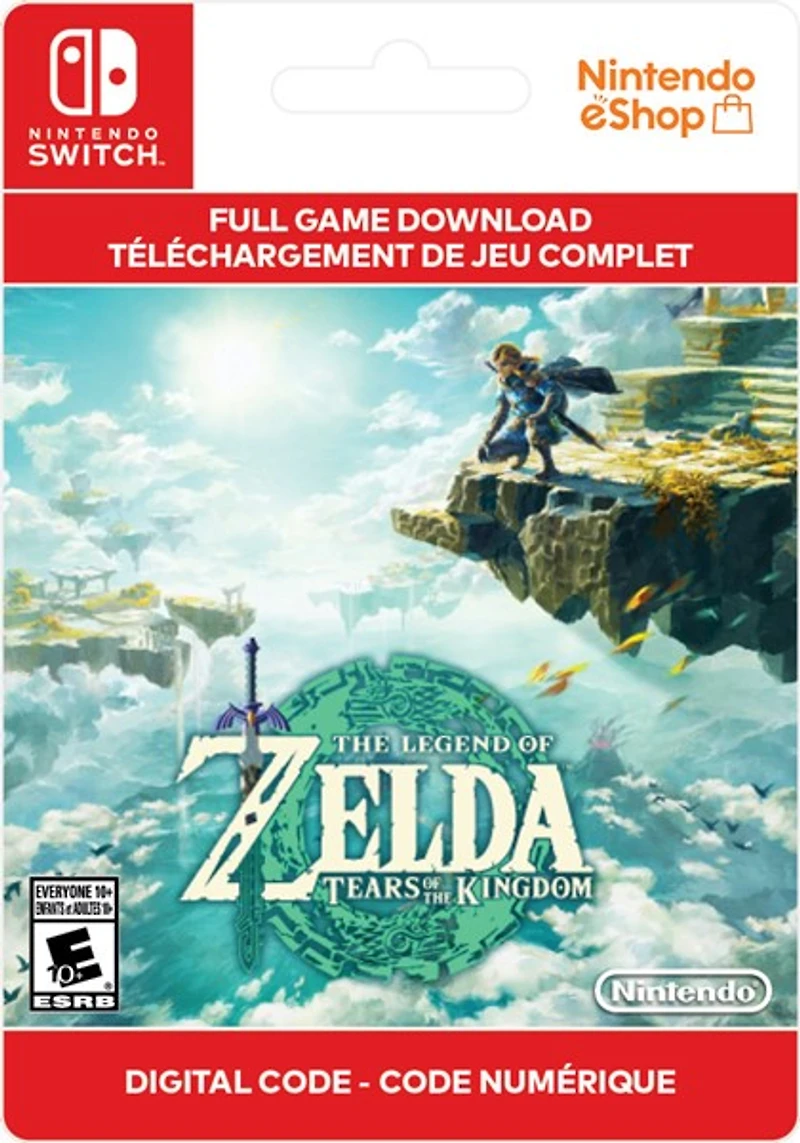 Legend of Zelda Tears of the Kingdom - Numérique
