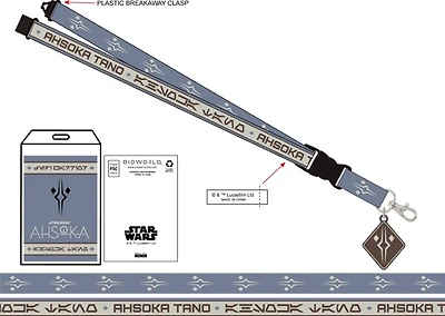 Star Wars: Ashoka Tano Lanyard