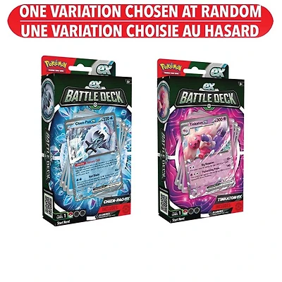 Pokémon Trading Card Game - Chienpao or Tinkaton Battle Deck – One Variation Chosen at Random