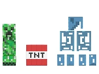 Minecraft: Diamond Level Figures Assortment – One Variation Chosen at Random