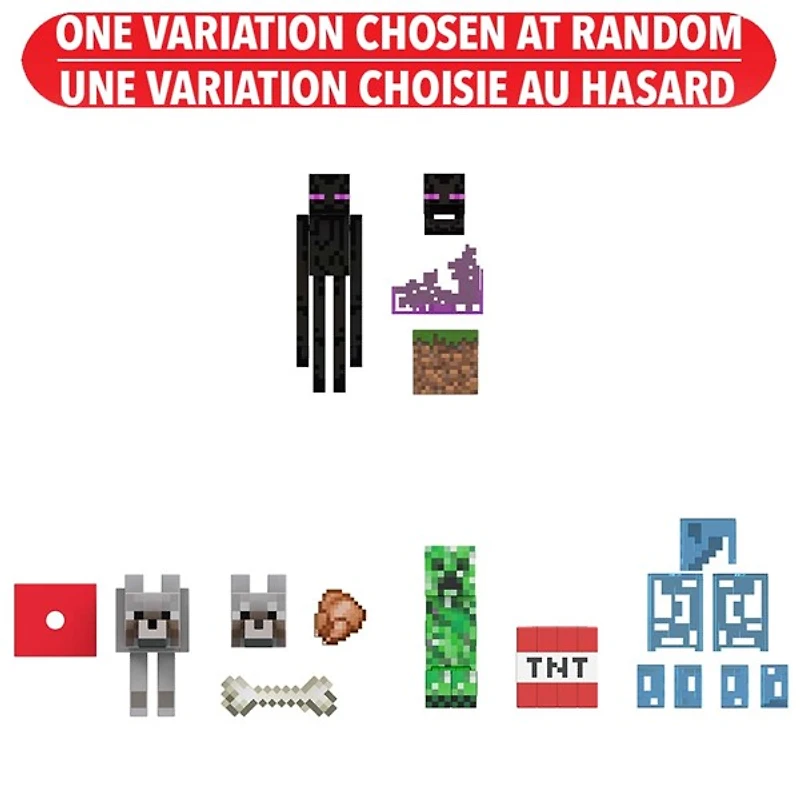 Minecraft: Diamond Level Figures Assortment – One Variation Chosen at Random