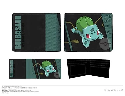 Pokemon: Bulbasaur Bifold Wallet