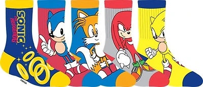 Sonic the Hedgehog Boys Socks - 5 Pack