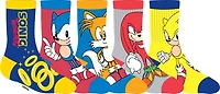 Sonic the Hedgehog Boys Socks - 5 Pack 