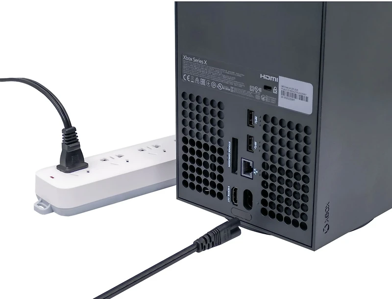 Biogenik Universal AC Power Cord for PlayStation 4/5 & Xbox One/Series Consoles (6 Feet) 